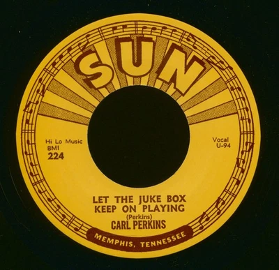Carl Perkins - Let The Jukebox Keep On Playing - Gone, Gone, Gone (7inch, 45r... - Bild 1 von 2
