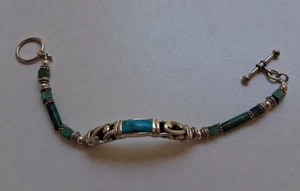 Vintage Armband Türkis und Sterling Silber - Bild 1 von 6