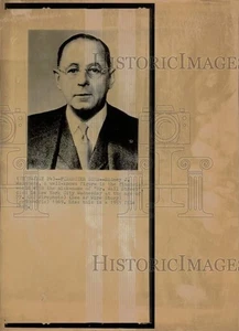 1955 Pressefoto Sidney J. Weinberg, bekannt als "Mr. Wall Street" - lra20472 - Bild 1 von 2