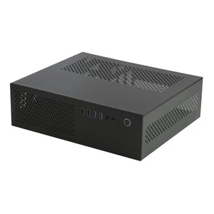 Case pc  SKTC A10 HTPC 7,3L. - Mini M-ATX - Nero  - Foto 1 di 6