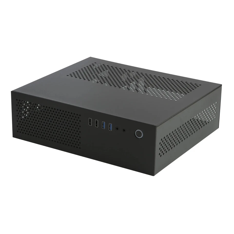 Case pc  SKTC A10 HTPC 7,3L. - Mini M-ATX - Nero  - Immagine 1 di 4
