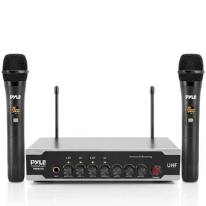 Pyle Handheld/Stand-Held UHF Wireless Battery Operated Microphone System - Picture 1 of 7