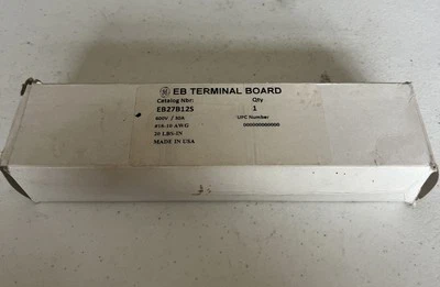 New In Box GE Terminal Board EB27B12S - Image 1 of 3