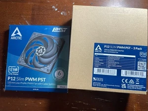 4 Arctic P12 Slim PWM PST Fan with Integrated Y-cable (ACFAN00187A) - Afbeelding 1 van 3