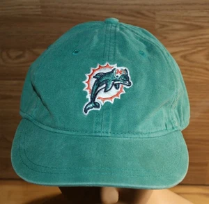 Cappello regolabile Miami Dolphins NFL Team Apparel berretto da baseball Reebok confezionabile usato in ottime condizioni - Foto 1 di 10