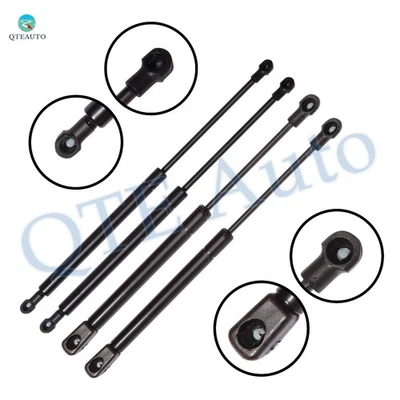 Juego de 4 soportes de elevación de tapa de maletero delantero-trasero para Volvo S80 1999-2006 Foto 1 de 4