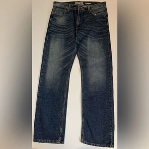 Signature Levi Strauss Herren Straight Jeans 32x34 Neu ohne Etikett Blau Denim Defekt - Bild 1 von 8