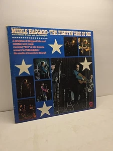 Merle Haggard The Fightin Side Of Me Vinyl LP Orig Record VG+ - Picture 1 of 3