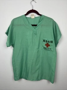 MASH Vintage 1981 Sears Pajama Costume Scrub Top Kids XL Rare - Picture 1 of 7