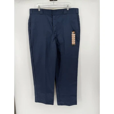 Dickies 874 Work Pants Mens 40x29 Original Fit Blue Wrinkle Stain Release NWT - Image 1 of 4