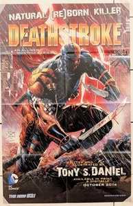 DC Comics Deathstroke Daniel October 2014 Print Ad/Poster Promo Art - Picture 1 of 1