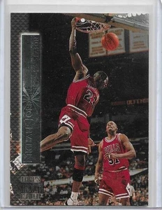 1996-97 Topps Stadium Club Shining Moments Michael Jordan #SM2 HOF Bulls - Picture 1 of 2