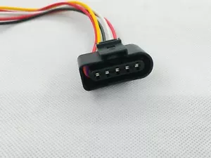 For VW Audi B5 A4 S4 C5 1J0973705 MAF Sensor Connector Pigtail 5 way - Picture 1 of 5