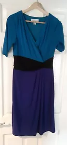 Womens Ronni Nicole Mock-Wrap Dress. Size 8 - Picture 1 of 2