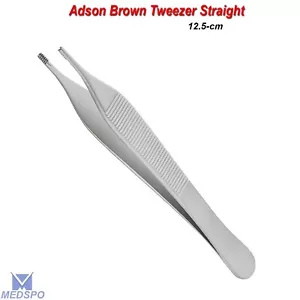 Adson Brown Gewebepinzette HNO chirurgische Verbandspinzette medizinische Instrumente CE - Bild 1 von 5