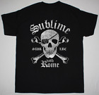 Sublime with Rome Logo Classic Short Sleeve All Size Black Tee Shirt VC970