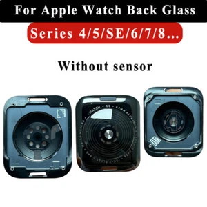Back Glass Cover For Apple Watch Series 4 5 SE 6 7 8 40 44mm 41 45MM Replacement - Picture 1 of 7