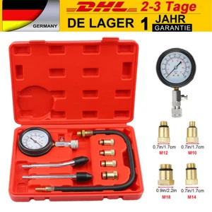 Kompressionstester Kompressionsmesser Kompressionsprüfer Testgerät Benzinmotor - Bild 1 von 17