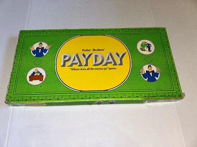 Vintage 1974 PAYDAY Board Game  IN VERY GOOD CONDITION 100% COMPLETE - Image 1 of 4
