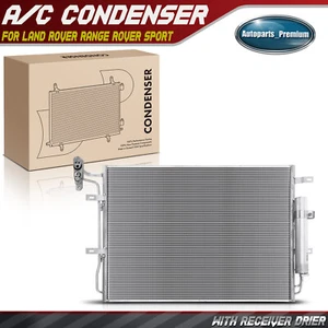 AC Condenser with Receiver Drier for Land Rover Range Rover Sport Discovery IV - Picture 1 of 8