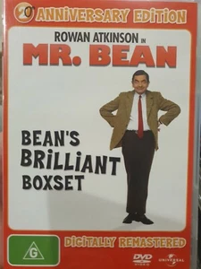 MR BEAN'S BRILLIANT BOXSET DVD BOX SET ROWAN ATKINSON CULT BRITISH TV SERIES - Picture 1 of 3