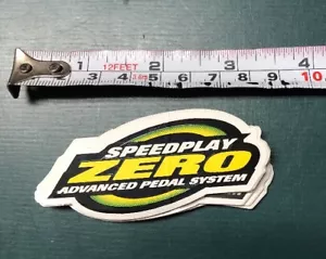 New Speedplay Zero Bicycle Sticker Decal Small 1” x 3” - Picture 1 of 2