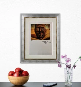 Salvador Dalí, Original Hand-signed Lithograph with COA & Appraisal of $3,500 - Picture 1 of 11