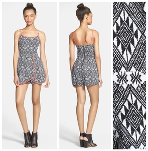 FIRE IKAT PRINT SKORT POINTED HEM ROMPER Sz S NWT Nordstrom $ 40 - Picture 1 of 1