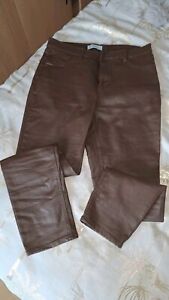 leather look jeans 14 Bnwot