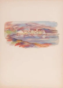 Pierre-Auguste Renoir, Plate IV, Les Martigues, Lithograph - Picture 1 of 3