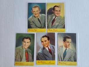 RCA Victor Music Recording Stars Postcards Perry Como Tommy Dorsey Sammy Kaye ++ - Foto 1 di 2