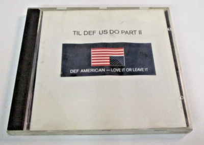 Til Def Us Do Part II, Love It Or Leave It - Def American - CD - Image 1 of 3