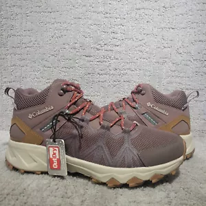 Columbia Peakfreak II Mid Outdry Women's Size 9 US Pink Ortholite Hiking Boots - Picture 1 of 10