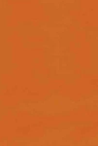 Oilcloth Fabric Solid Orange Pattern Sold in Yards or Full Bolts - Picture 1 of 2