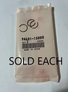 *1EA OEM HONDA 15MM PISTON PIN CLIP 94601-15000 ATC110 CT110 ATC125M (74W) - Picture 1 of 1