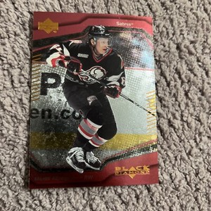 2000-01 Black Diamond #7 Maxim Afinogenov - Buffalo Sabres