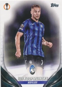 #88 TEUN KOOPMEINERS 2023-24 Topps UEFA Club Competitions ATALANTA BC - Picture 1 of 2