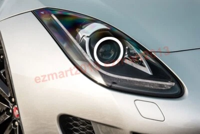 cotton RGB halo ring for Jaguar F-Type 14-17 headlight angel eye DRL bluetooth — 第 1/4 张图片