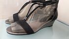 GAMINS......OF COURSE MODEL KAROLYN SIZE 38 SANDALS ZIPPER BACK COMFY AS NEW