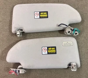 05 volvo xc70 Pair Of Sun visors Left Right Driver Passenger  - Bild 1 von 5