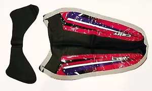CEET Racing Kawasaki ZXi Seat Cover - Red, Black and Purple - Bild 1 von 1