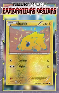 Statitik Reverse - NB05:Explorateurs Obscurs - 41/108 - Carte Pokémon Française - Picture 1 of 1
