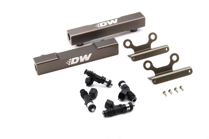 Kit de actualización de riel de combustible de alimentación superior DeatschWerks para 02+ Subaru WRX / 07+ STI/LGT con Foto 1 de 4
