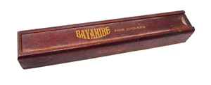 Wooden Bayahibe Cigar Box Doble Corona Dominican Republic Sliding Lid - Picture 1 of 5