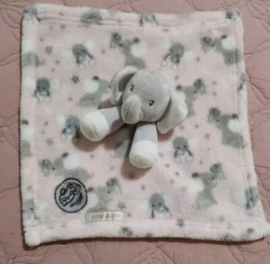 Blankets and Beyond Elephant Security Blanket Lovey 14" X 14" - Picture 1 of 5