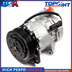 AC Compressor W/Clutch FG576 For Jeep Liberty 3.7L 2002 2003 2004 2005 CO 4335C - Picture 1 of 9