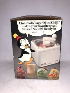 Vintage Salton Mini Chill Frozen Dessert Ice Cream Maker Manual Hand-Crank - Picture 1 of 5