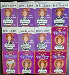 #9 Junie B. Jones is Not a Crook x 12 Book Lot Guided Reading Teacher Class Set - Picture 1 of 3