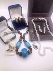 Job Lot Vintage Jewllery Inc Necklaces Brooches Earrings Ect (9)16
