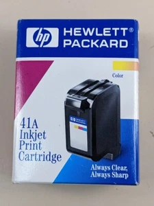 NEW SEALED PACKAGE PRINTER INK HP 51641A Tri-color Inkjet Cartridge SEP 1998 exp - Picture 1 of 5